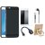 Lenovo K8 Note Silicon Anti Slip Back Cover with Ring Stand Holder, Tempered Glass, Earphones and OTG Cable