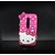 FOR Motorola Moto X Play Cute cartoon Hello Kitty Silicone With Pendant Back Case Cover For Motorola Moto X Play (PINK)