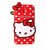 FOR  Samsung Galaxy J2 2016 Yes2Good Cute cartoon Hello Kitty Silicone With Pendant Back Case Cover For Samsung Galaxy J2 2016 ( Red )