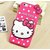 Yes2Good 3D Cute Style Hello Kitty Soft Back Cover For Oppo F3 Plus - Pink