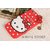 OPPO A57 Back Cover - Yes2Good Printed Hello Kitty Soft Rubber Silicone Pink Back Cover Case For OPPO A57 Back Cover- Red