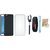 Moto E4 Soft Silicon Slim Fit Back Cover with Ring Stand Holder, Silicon Back Cover, Selfie Stick, Digtal Watch and USB LED Light