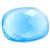 onyx 11.25 carats Sulemani Hakik Stone Natural certified Loose Oval Blue Onyx Gemstone