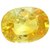 Natural Earth Mined Oval Cut Yellow Sapphire Pukhraj Gemstone 6.49 Ratti