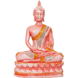 Buy ART N HUB Marble Look Lord Buddha Idol God Gautam Buddh Statue ...
