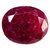 Gemstone  Ruby Manik Gemstone  6.90 Ratti Very Nice Natural Certified Oval Cut