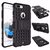 Anvika Rugged Hard Back Cover Kickstand Armor Case for   iPhone 7 Plus   (Black)