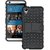 Anvika Defender Tough Hybrid Armour Shockproof Hard PC + TPU with Kick Stand Rugged Back Case Cover for HTC Desire 626 626G+  - Black