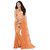 Onlinefayda Orange Embroidered Chiffon  nazneen Designer Saree