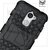 Anvika Defender Tough Hybrid Armour Shockproof Hard PC + TPU with Kick Stand Rugged Back Case Cover for Lenovo Vibe X3 Lite / Lenovo A7010  - Black