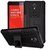 Anvika Dual Armor Kick Stand Back Cover Case for RedMi Note 2 Prime  (Black)