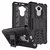 Anvika Military Grade Armor Kick Stand Back Cover Case for Redmi 4 Prime ,  Black