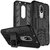 Anvika  Motorola Moto M  Kick Stand Cover, Protective Heavy Duty Dual Layer Back Cover Case for Motorola Moto M  (Black)