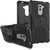 Anvika Rugged Hard Back Cover Kickstand Armor Case for Huawei Honor 6X (Black)