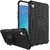 Anvika Rugged Hard Back Cover Kickstand Armor Case for Oppo F1 Plus (Black)