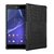 Sony Xperia T2 Ultra Cover,Anvika Impact Case For Sony Xperia T2 Ultra Shock Proof High Impact Armor Kick Stand Dual Layer Hard/Soft Back Cover (Black)