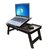 Brown Wooden Foldable Laptop Table