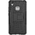 Anvika Defender Tough Hybrid Armour Shockproof Hard PC + TPU with Kick Stand Rugged Back Case Cover for Vivo V3 Max - Black