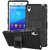 Anvika Dual Armor Kick Stand Back Cover Case for Sony Xperia Z2  (Black)