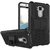 Anvika Military Grade Armor Kick Stand Back Cover Case for Asus ZenFone 3 Laser ZC551KL (5.5 Inch), Black