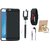 Lenovo K8 Plus Soft Silicon Slim Fit Back Cover with Ring Stand Holder, Selfie Stick, Digtal Watch and Earphones