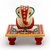 Ganesh chowki White marble, Use in temple, Home, Office and Perfect gift Lord Ganesha Idol Made Fancy Pooja Chowki