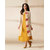 Madhvi Fashion New Good-looking Yellow Georgette Anarkali Style Kurtis