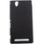 TKB99 Matte Slim Hard Back Cover Case For Sony Xperia T2 Ultra - Black