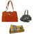 Bagizaa Multicolor Handbag Combo of 3
