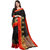 Ajira Black Colour Woven Work Art Silk Saree MAYURI XMAS BLACK
