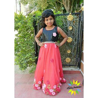 flipkart par long frock