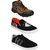 Chevit Men's Trio Pack of 3 Casual Running Shoes With Sneakers  Loafers