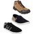 Chevit Men's Combo Pack Of 3 Casual Running Shoes With Sneakers and Loafers