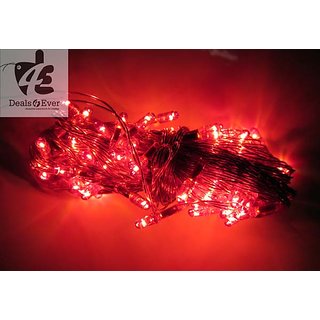 Red Rice lights Serial bulbs decoration lighting for diwali navratra ...