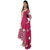 Beautiful Net Anarkali Dress Material Pink