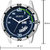 Skemi Analog Blue Day and Date Men's Watch