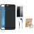 Lenovo K6 Note Cover with Ring Stand Holder, Tempered Glass and Earphones