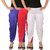 Dhoti Pants Women - Culture the Dignity Women's Lycra Side Plated Dhoti Patiala Salwar Harem Pants Combo - C_SP_DH_B1PW - Blue - Pink - White - Pack of 3