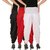 Dhoti Pants Women - Culture the Dignity Women's Lycra Side Plated Dhoti Patiala Salwar Harem Pants Combo - C_SP_DH_BRW - Black - Red - White - Pack of 3