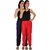 Culture the Dignity Women's Rayon Solid Casual Pants Office Trousers With Side Pockets Combo of 2 -  Navy Blue -  Red -  C_RPT_B3R -  Pack of 2 -  Free Size