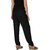 Culture the Dignity Women's Rayon Solid Casual Pants Office Trousers With Side Pockets Combo of 3 - Black - Green - Orange - C_RPT_BGO - Pack of 3 - Free Size