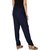 Culture the Dignity Women's Rayon Solid Casual Pants Office Trousers With Side Pockets Combo of 2 -  Navy Blue -  Magenta -  C_RPT_B3M1 -  Pack of 2 -  Free Size