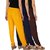 Culture the Dignity Women's Rayon Solid Casual Pants Office Trousers With Side Pockets Combo of 3 - Brown - Navy Blue - Yellow - C_RPT_B2B3Y - Pack of 3 - Free Size