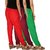 Culture the Dignity Women's Rayon Solid Casual Pants Office Trousers With Side Pockets Combo of 3 - Green - Maroon - Red - C_RPT_GMR - Pack of 3 - Free Size