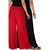 Culture the Dignity Women's Rayon Solid Palazzo Pants Palazzo Trousers Combo of 2 -  Black -  Red -  C_RPZ_BR -  Pack of 2 -  Free Size