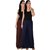 Culture the Dignity Women's Rayon Solid Palazzo Pants Palazzo Trousers Combo of 2 -  Brown -  Navy Blue -  C_RPZ_B2B3 -  Pack of 2 -  Free Size