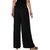 Culture the Dignity Women's Rayon Solid Palazzo Pants Palazzo Trousers Combo of 3 - Black - Pink - Red - C_RPZ_BPR - Pack of 3 - Free Size
