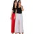 Culture the Dignity Women's Rayon Solid Palazzo Pants Palazzo Trousers Combo of 2 -  Red -  White -  C_RPZ_RW -  Pack of 2 -  Free Size
