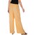 Culture the Dignity Women's Rayon Solid Palazzo Pants Palazzo Trousers Combo of 3 - Cream - Red - White - C_RPZ_CRW - Pack of 3 - Free Size
