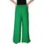 Culture the Dignity Women's Rayon Solid Palazzo Pants Palazzo Trousers -  Green - C_RPZ_G - Free Size